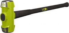 Wilton - 20 Lb Head, 36" Long Sledge Hammer - Steel Head, Steel Handle with Grip - Exact Industrial Supply