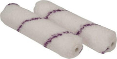 Premier Paint Roller - 1/2" Nap, 6-1/2" Wide Paint Mini Roller - Semi-Rough Texture, Microfiber - Exact Industrial Supply