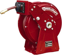 Reelcraft - 50' Spring Retractable Hose Reel - 300 psi, Hose Included - Exact Industrial Supply