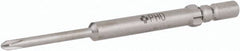 Wera - 4mm Drive #0 Point Precision Phillips Bit - Exact Industrial Supply