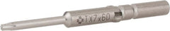 Wera - 5mm Drive Precision Torx Precision Bit - Exact Industrial Supply