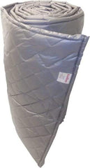 Singer Safety - 25' Long x 48" Wide, Fiberglass Roll - ASTM E-84 Specification, Metallic Gray - Exact Industrial Supply