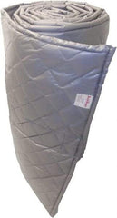 Singer Safety - 50' Long x 48" Wide, Fiberglass Roll - ASTM E-84 Specification, Metallic Gray - Exact Industrial Supply