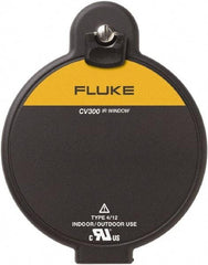 Fluke - 3\x94 Diam, Infrared Viewing Window - 5.62" View Area, .08\x94 Thickness, Use with Fluke IR Cameras - Exact Industrial Supply