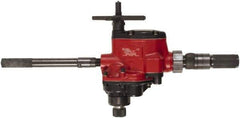 Chicago Pneumatic - 1-1/4" Reversible Keyless Chuck - T-Handle Handle, 380 RPM, 53 LPS, 2.8 hp - Exact Industrial Supply