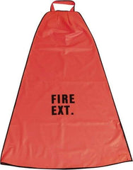 Singer Safety - Fire Extinguisher Covers Maximum Extinguisher Capacity (Lb.): 50.00 Minimum Extinguisher Capacity (Lb.): 75.00 - Exact Industrial Supply
