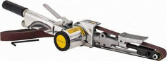 Value Collection - 3/4 x 20-1/2 Inch, 16,000 RPM Air Belt Sander - 0.45 Hp, 4 CFM Air Consumption, Rear Exhaust - Exact Industrial Supply