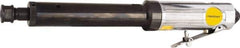 Value Collection - 1/4" Collet, Straight Handle, Air Extended Length Die Grinder - 22,000 RPM, Rear Exhaust, 4 CFM, 0.45 hp, 90 psi, 1/4 NPT Inlet - Exact Industrial Supply