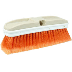 9-1/2″ Truck Wash Brush, Flagged Orange Polystyrene Fill - Exact Industrial Supply