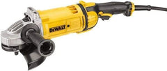 DeWALT - 7" Wheel Diam, 8,500 RPM, Corded Angle & Disc Grinder - 5/8-11 Spindle, 120 Volts - Exact Industrial Supply