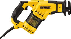 DeWALT - 2,800 Strokes per Minute, 1-1/8 Inch Stroke Length, Electric Reciprocating Saw - 120 Volts, 15 Amps - Exact Industrial Supply