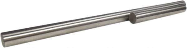 Made in USA - 4mm Diam, 300mm Long, 17-4 PH Stainless Steel Standard Round Linear Shafting - RC40 Hardness - Exact Industrial Supply