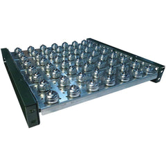 Conveyor Accessories; Type: Ball Transfer Plate; Width (Inch): 39; For Use With: 1.9″ diameter roller conveyor frames and 1-3/8″ roller conveyor; Overall Height: 3.8000 in; Material: Steel; Overall Length (Inch): 36.00; Length: 36.00; Overall Length: 36.0