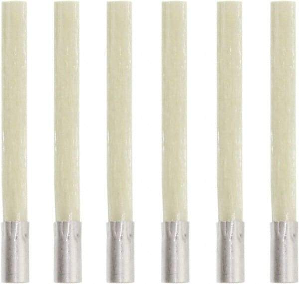 Value Collection - Glass Fiber Scratch Brush Tip Refill - 4-45/64" Brush Length, 4-45/64" OAL, 1-13/64" Trim Length - Exact Industrial Supply