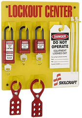 Ability One - Equipped Lockout Device & Tag Station - Exact Industrial Supply