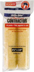 Wooster Brush - 3/8" Nap, 6-1/2" Wide Paint Mini Roller - Medium Texture, Knitted - Exact Industrial Supply