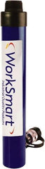 Value Collection - 10 Ton, 9.96" Stroke, 22.3 Cu In Oil Capacity, Portable Hydraulic Threaded Cylinder - 2.24 Sq In Effective Area, 15.47" Lowered Ht., 25.43" Max Ht., 1.49" Plunger Rod Diam, 10,000 Max psi - Exact Industrial Supply