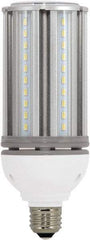 Value Collection - 22 Watt LED Commercial/Industrial Medium Screw Lamp - 2,700°K Color Temp, 2,530 Lumens, 100, 277 Volts, E26, 50,000 hr Avg Life - Exact Industrial Supply
