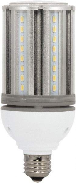 Value Collection - 18 Watt LED Commercial/Industrial Medium Screw Lamp - 5,000°K Color Temp, 2,160 Lumens, 100, 277 Volts, E26, 50,000 hr Avg Life - Exact Industrial Supply