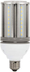 Value Collection - 18 Watt LED Commercial/Industrial Medium Screw Lamp - 5,000°K Color Temp, 2,160 Lumens, 100, 277 Volts, E26, 50,000 hr Avg Life - Exact Industrial Supply
