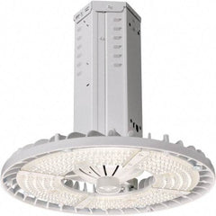 Cooper Lighting - 0 Lamps, 106 Watts, LED, High Bay Fixture - 21-1/4" High x 20-15/16" Wide, 120/277 Volt, Aluminum Housing - Exact Industrial Supply
