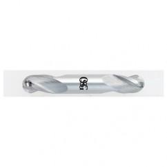 5/32" Dia. - 2" OAL - Bright CBD - Double - Ball Nose SE EM - 3 FL - Exact Industrial Supply