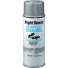 Dupli-Color - Chrome, Metallic, Acrylic Enamel Spray Paint - 12 to 14 Sq Ft per Can, 11 oz Container - Exact Industrial Supply