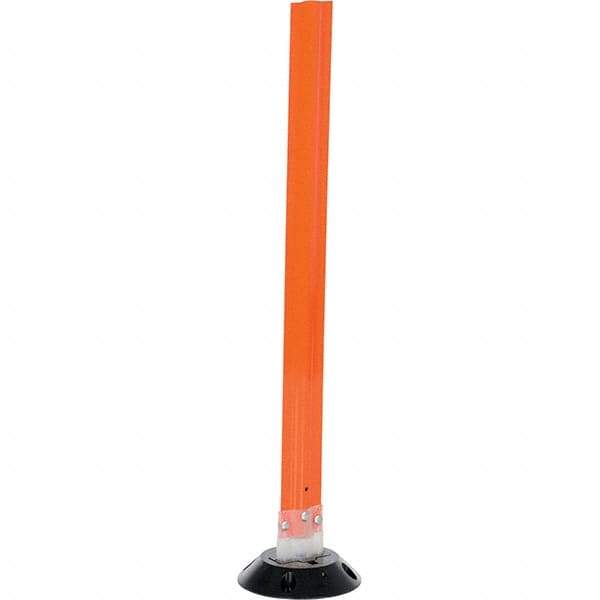 Vestil - Barrier Posts   Type: Flexible Stake    Post Color/Finish: Orange - Exact Industrial Supply