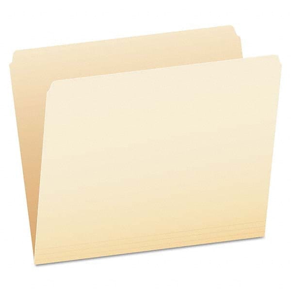 Pendaflex - File Folders, Expansion Folders & Hanging Files Folder/File Type: File Folders with Top Tab Fastener Color: Manila - Exact Industrial Supply