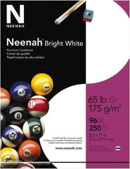Neenah Paper - 8-1/2" x 11" White Copy Paper - Use with Laser Printers, Inkjet Printers, Copiers - Exact Industrial Supply