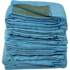 Vestil - 80" Long x 72" Wide Cotton/Polyester Tarp & Dust Cover - Blue - Exact Industrial Supply