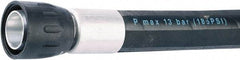 Transair - 1-1/2" ID, Nitrile Flexible Air Hose - 45" Long - Exact Industrial Supply