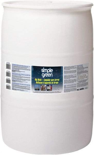 Simple Green - 55 Gal Drum Cleaner/Degreaser - Liquid, Alkaline, Unscented - Exact Industrial Supply