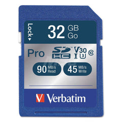 Verbatim - Office Machine Supplies & Accessories; Office Machine/Equipment Accessory Type: Memory Card ; For Use With: Camera - Exact Industrial Supply