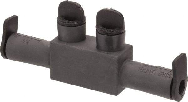 POLARIS nsi - 14 to 2/0 AWG, Class B & C Wire Compatible, Aluminum, Hex Split Bolt Connector - 5.05" OAL, 0.88" Base Width - Exact Industrial Supply