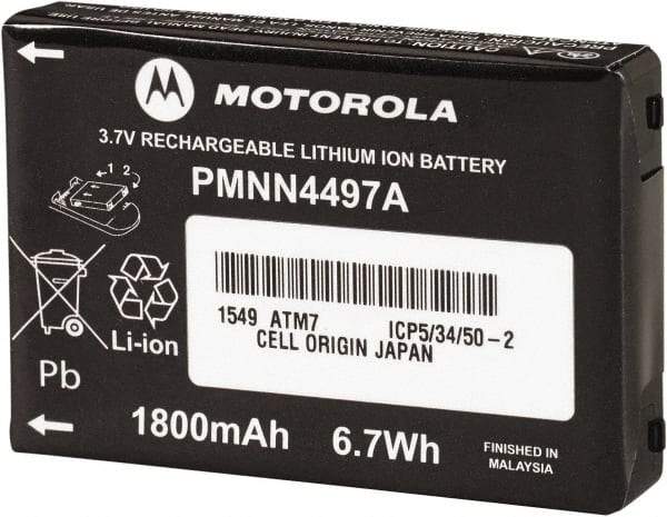 Motorola - Two Way Radio Battery - Lithium, Series CLS - Exact Industrial Supply