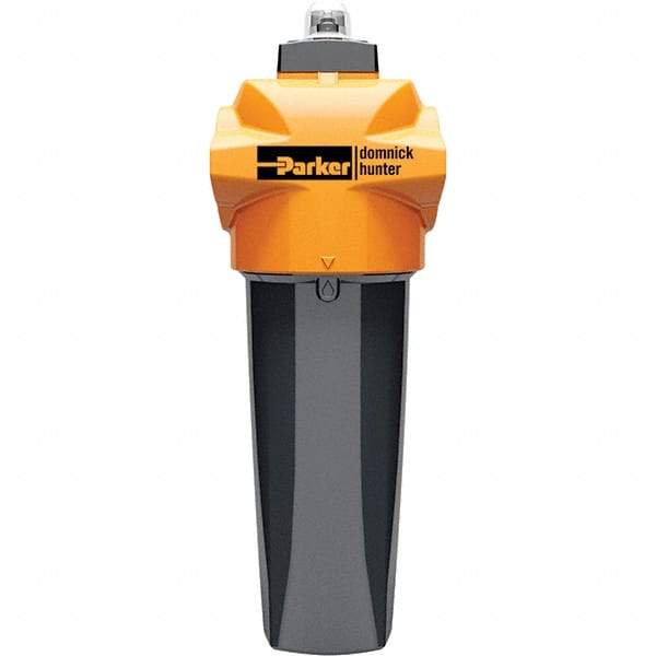 Domnick Hunter - 21 CFM Water, Oil, Particles Filter - 3/8" NPT, 232 psi, Float Drain - Exact Industrial Supply