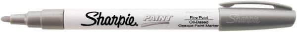Sharpie - Silver Paint Marker - Fine Tip - Exact Industrial Supply