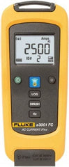 Fluke - FLK-A3001 FC, CAT IV, CAT III, Digital True RMS Wireless Clamp Meter with 10" Flex Jaws - 2500 AC Amps, Measures Current - Exact Industrial Supply