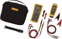 Fluke - 7 Piece, FC Wireless AC Voltage Kit - 1,000 Volt Max, LCD Display - Exact Industrial Supply