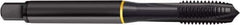 Guhring - #5-40 UNC, Oxide Finish, Cobalt Spiral Point Tap - Plug Chamfer, Right Hand Thread, 1.941" OAL, 0.433" Thread Length, 0.141" Shank Diam, 2B/3B Class of Fit, Series 4402 - Exact Industrial Supply