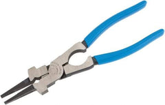 Channellock - 9" OAL, 69mm Jaw Length, Welding Pliers - Serrated Jaw, Plastisol Handles - Exact Industrial Supply