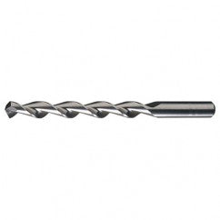 #36 RHS / RHC HSS 135 Degree Split Point Deep Hole Parabolic Drill - Bright - Exact Industrial Supply