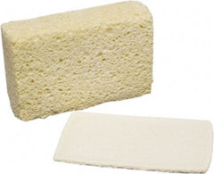 Ability One - 5-3/4" Long x 1-3/4" Wide x 1" Thick Scouring Sponge - Nonabrasive, Tan - Exact Industrial Supply