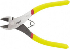 Clauss - 7" OAL, Diagonal Cutter - 3/4" Jaw Length x 1/2" Jaw Width, Hot Forged Carbon Steel Handle - Exact Industrial Supply