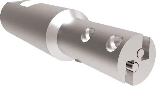 Allied Machine and Engineering - 0.969" Cut Diam, 1" Shank Diam, Internal/External Indexable Thread Mill - Multiple Insert Styles, 25.4mm Insert Size, Toolholder Style THP, 4 1/2" OAL - Exact Industrial Supply