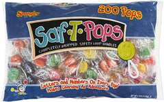 Saf-T-Pops - Candy - Lollipop - Exact Industrial Supply
