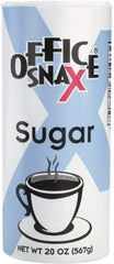 Office Snax - Granulated Fine Sugar - 20 Ounce Granulated Fine Sugar - Exact Industrial Supply