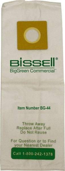 Bissell - Micro Lined Filter Bag - For BG101H, BG102H - Exact Industrial Supply