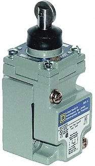 Square D - SPDT, NC/NO, 600 Volt Screw Terminal, Roller Plunger Actuator, General Purpose Limit Switch - 1, 2, 4, 6, 12, 13, 6P NEMA Rating, IP67 IPR Rating - Exact Industrial Supply